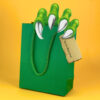 Dinosaur party bag - green