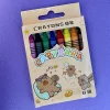 Capybara crayon packaging