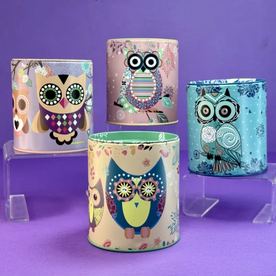 Owl Money Box, Party Bag Filler, set of 4