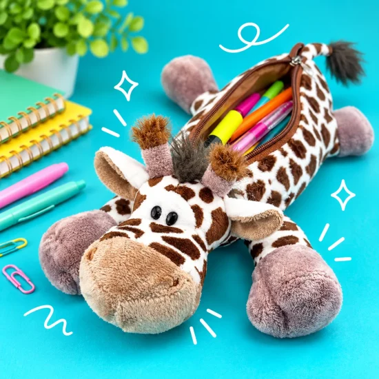 Giraffe Pencil Case for Kids